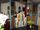 The garden chapel iconostas